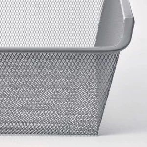 Сетчатая корзина с направляющими - IKEA KOMPLEMENT, 50x58 см, серый КОМПЛИМЕНТ ИКЕА