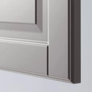 Настенный шкаф с полками - IKEA METOD, 60x60 см, белый/серый МЕТОД ИКЕА
