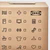 DUNDERGUBBE коробка с крышкой ИКЕА (изображение №4)