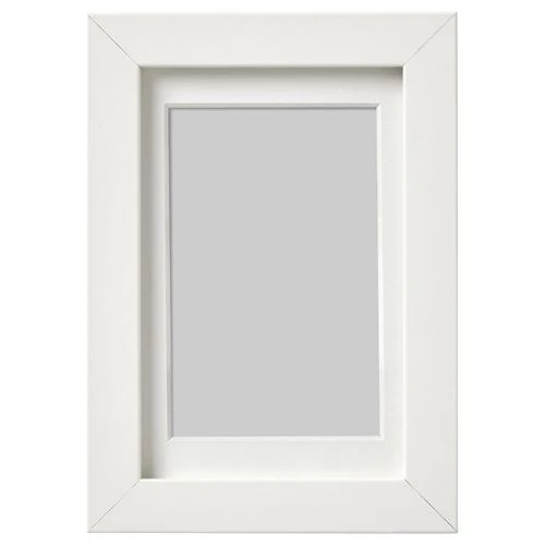 Рамка - IKEA RIBBA, 10х15 см, белый, РИББА ИКЕА (изображение №1)
