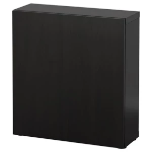 Стеллаж - IKEA BESTÅ/BESTA, 60x20x64 см, черный, Бесто ИКЕА