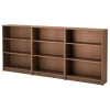 Открытый книжный шкаф - BILLY IKEA/БИЛЛИ ИКЕА, 28х240х106 см, коричневый