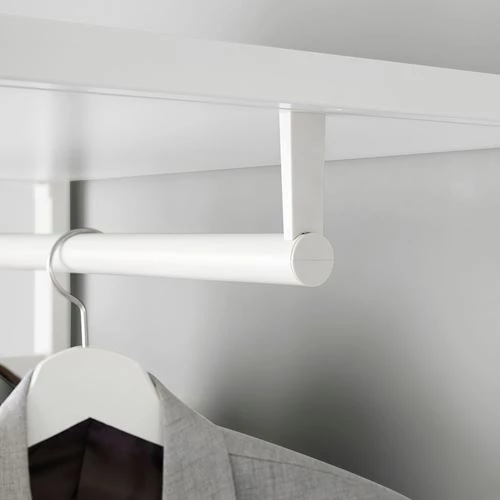 Открытый шкаф - IKEA ELVARLI/ЭЛВАРЛИ ИКЕА, 216х55х85 см, белый (изображение №4)