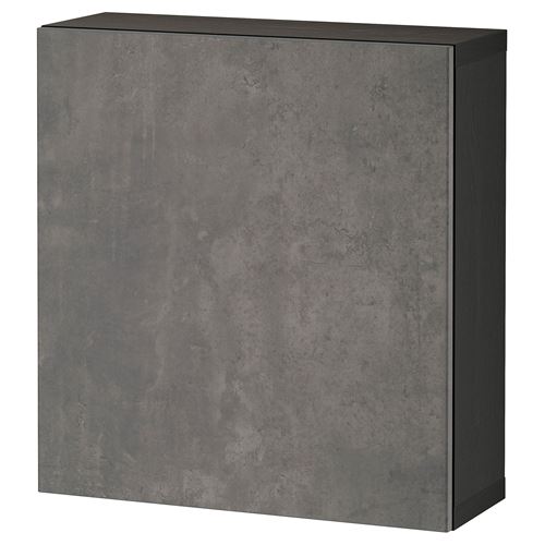 Настенный шкаф - IKEA BESTÅ/BESTA, 60x22x64 см, белый, БЕСТО ИКЕА