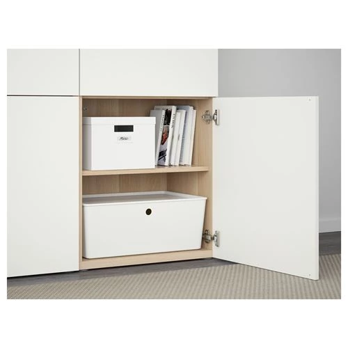 Комбинация для хранения - IKEA BESTÅ/BESTA/ Беста/Бесто ИКЕА, 120x40x192 см, белый, (изображение №3)