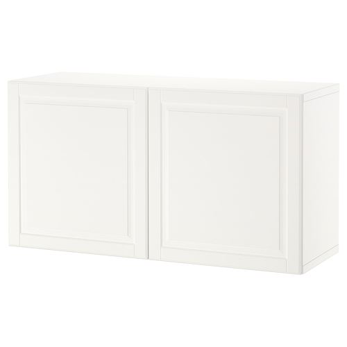 Навесной шкаф - IKEA BESTÅ/BESTA, 120x42x64 см, белый, БЕСТО ИКЕА