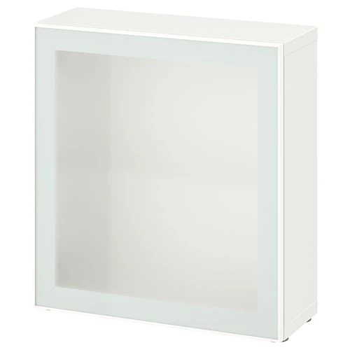 Шкаф - IKEA BESTÅ/BESTA/ Бесто ИКЕА, 60x22x64  см, белый (изображение №1)