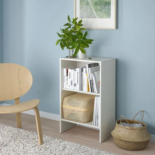 Книжный стеллаж - IKEA BAGGEBO, 50х30х80см, белый, БАГГЕБО ИКЕА (изображение №2)