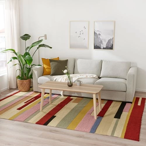 Ковер ручной работы - IKEA BRÖNDEN/BRОNDEN/БРОНДЕН ИКЕА, 300х200 см, разноцветный (изображение №2)