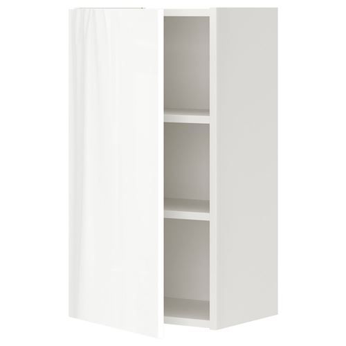 Навесной шкаф  - ENHET  IKEA/ ЭНХЕТ  ИКЕА, 40x30x75 см, белый