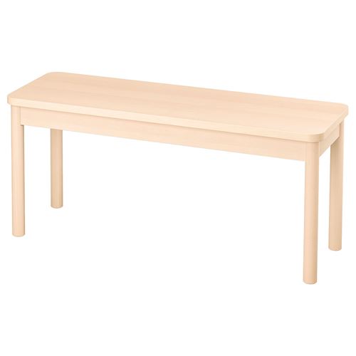 Скамья садовая - IKEA RÖNNINGE/RONNINGE, 45х100 см, бежевый/светло-коричневый,  РЁННИНГЕ ИКЕА