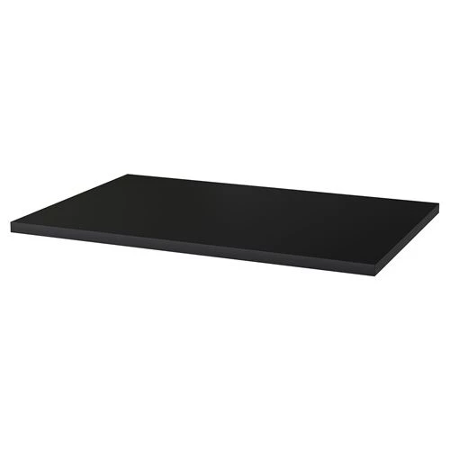 Письменный стол с ящиком - IKEA MÅLVAKT/MALVAKT/ALEX, 120x80 см, черный/белый, МОЛВАКТ/АЛЕКС ИКЕА (изображение №2)