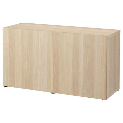 Комбинация для хранения - IKEA BESTÅ/BESTA/ Беста/Бесто ИКЕА, 120x42x65 см, коричневый, (изображение №1)