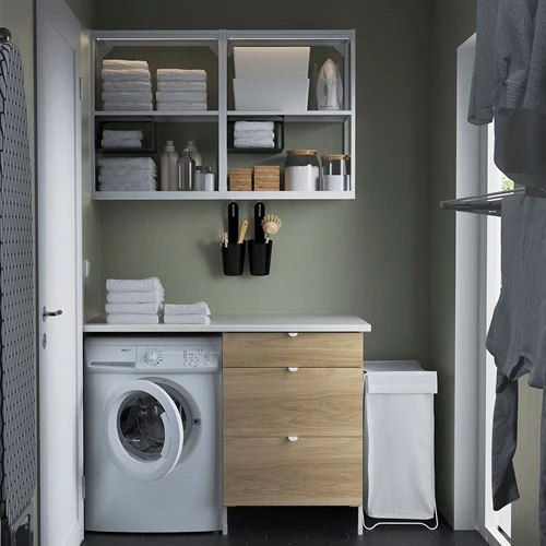 Готовая кухня - ENHET IKEA/ ЭНХЕТ ИКЕА, 60x60x75 см,  белый (изображение №2)