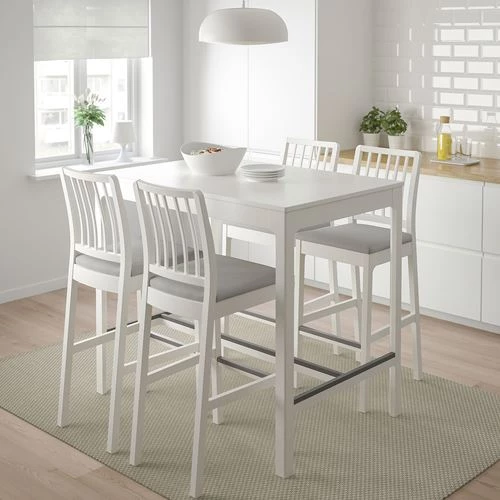 Барный стол - IKEA EKEDALEN/ЭКЕДАЛЕНИКЕА, 120х80х105 см , белый (изображение №2)