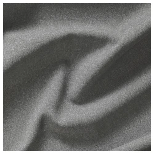 Штора, 2 шт. - IKEA HANNALENA, 300х145 см, серый, ХАННАЛЕНА ИКЕА (изображение №2)
