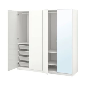 Гардероб - IKEA PAX/FARDAL/ÅHEIM ПАКС / ПАКС/ ФАРДАЛ/АНХЕМ ИКЕА, 200х60х201 см, белый