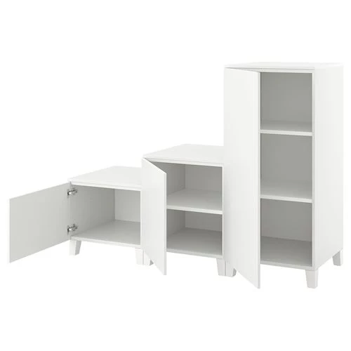 Платяной шкаф PLATSA/IKEA/ ПЛАТСА ИКЕА,180x57x133, белый (изображение №1)