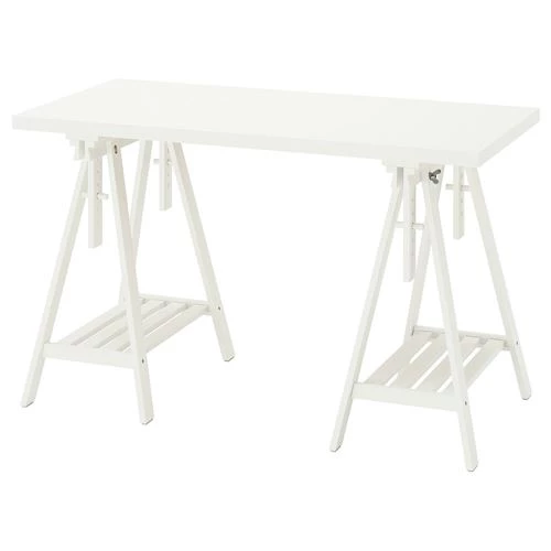 Письменный стол - IKEA LAGKAPTEN/MITTBACK, 120х60 см, белый, ЛАГКАПТЕН/МИТТБАКК ИКЕА (изображение №1)
