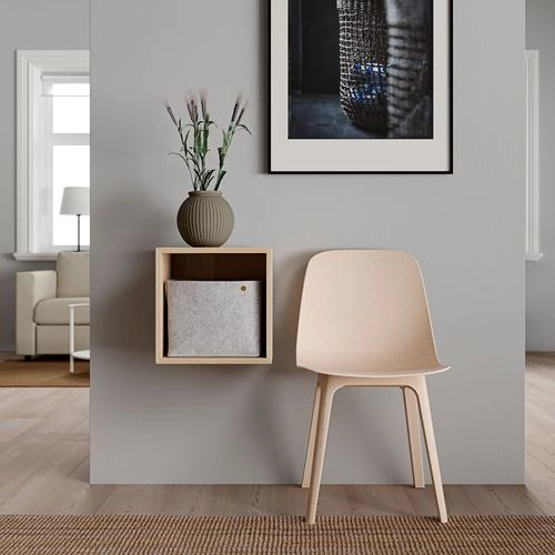 Настенный стеллаж - IKEA EKET, с эффектом беленого дуба, 35x35x35 см, ЭКЕТ ИКЕА (изображение №3)