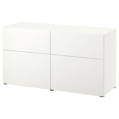 Комбинация для хранения - IKEA BESTÅ/BESTA/Беста/Бесто ИКЕА, 120x42x65 см, белый,