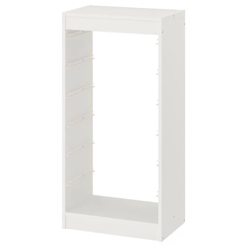 Каркас стеллажа - IKEA TROFAST, 46х30х94 см, белый, ТРУФАСТ ИКЕА (изображение №1)