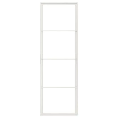 Пара рам раздвижных дверей - SKYTTA IKEA/ СКЮТТА ИКЕА, 77х231 см, серебрянный (изображение №1)