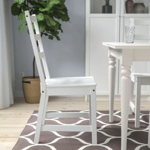 Стул - IKEA NORDVIKEN,  97х44х54 см,  белый, НОРДВИКЕН ИКЕА