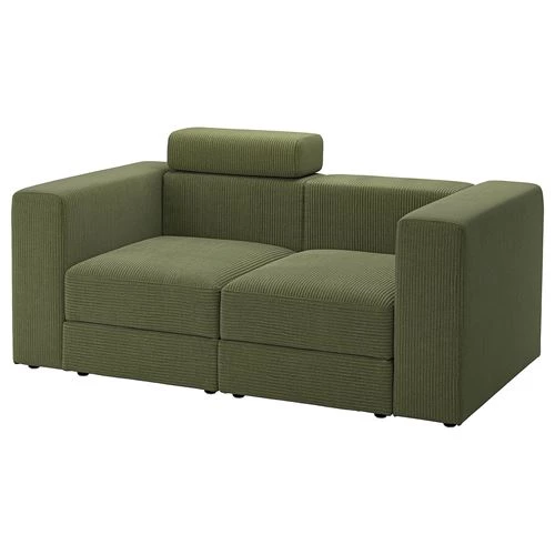 2-местный диван - IKEA JÄTTEBO/JATTEBO, 87x95x190см, зеленый, ЙЕТТЕБО ИКЕА (изображение №1)