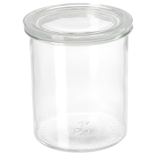 IKEA 365+ стеклянный пищевой контейнер с крышкой ИКЕА (изображение №1)