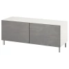 Тумба под ТВ - IKEA BESTÅ/BESTA, 120x42x48 см, серый, Бесто ИКЕА