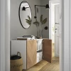 Навесной шкаф - IKEA BESTÅ/BESTA, 180x42x64 см, коричневый, БЕСТО ИКЕА (изображение №2)