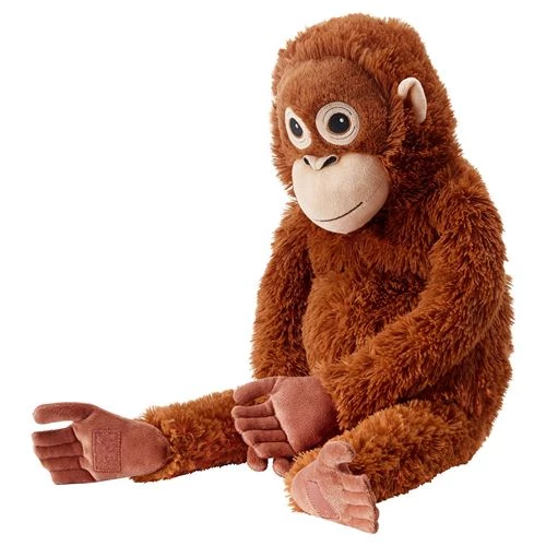 Мягкая игрушка - IKEA DJUNGELSKOG, 66 см, коричневый ДЬЮНГЕЛЬСКОГ ИКЕА (изображение №1)