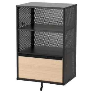 Модуль для хранения - IKEA BEKANT, 61х101 см, черная сетка БЕКАНТ ИКЕА