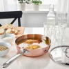 Сотейник с крышкой - IKEA FINMAT, медь/нержавеющая сталь, 25 см  ИКЕА (изображение №3)