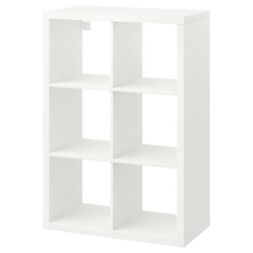 Стеллаж 6 ячеек - IKEA KALLAX, 77х112 см, белый, КАЛЛАКС ИКЕА