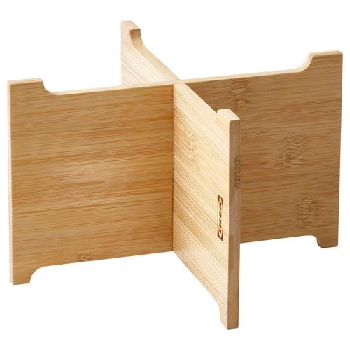 Подставка под кувшин - IKEA ÖGONTRÖST/OGONTROST, 22х22х14 см, бамбук, ОГОНСТРЁТ ИКЕА (изображение №1)
