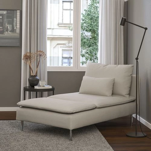 Кресло-кровать - IKEA SÖDERHAMN/SODERHAMN/СЕДЕРХАМН ИКЕА, 83х93х151 см, серый (изображение №2)