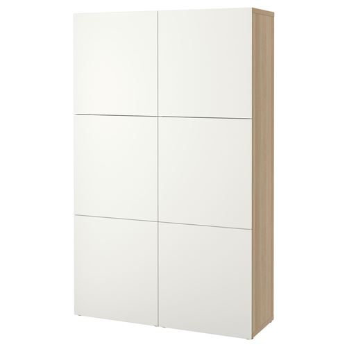 Комбинация для хранения - IKEA BESTÅ/BESTA/ Беста/Бесто ИКЕА, 120x40x192 см, белый,