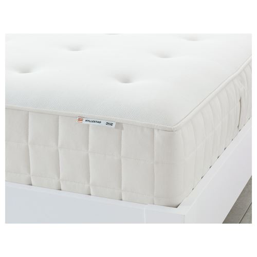 Матрас - HYLLESTAD IKEA/ ХИЛЛЕСТАД ИКЕА, 90x200 см, белый