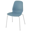 Стул - IKEA LIDÅS/SEFAST/LIDAS, голубой/белый, ИКЕА
