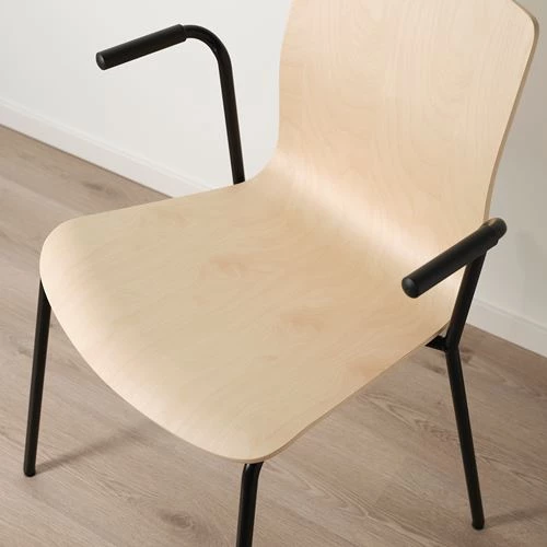 Офисный стул - IKEA LÄKTARE/LAKTARE, 55x50x86см, бежевый, ЛАКТАРЭ ИКЕА (изображение №5)