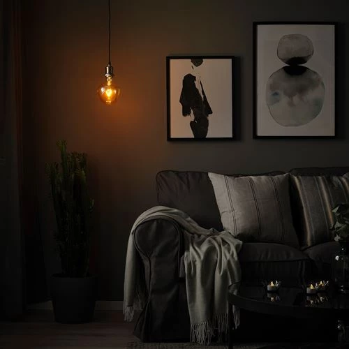 JÄLLBY/MOLNART подвесной светильник с лампочкой ИКЕА (изображение №3)