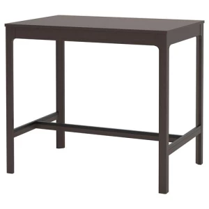 Барный стол - IKEA EKEDALEN/ИКЕА ЭКЕДАЛЕН 120x80x105 см,  темно-коричневый