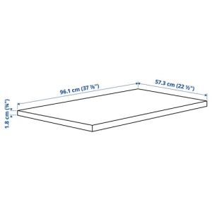 Полка - IKEA KOMPLEMENT, 100x58 см, белый КОМПЛИМЕНТ ИКЕА