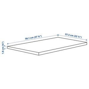 Полка - IKEA KOMPLEMENT, 100x58 см, бежевый КОМПЛИМЕНТ ИКЕА