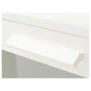 Комод с 4 ящиками - IKEA BRIMNES, 39х124 см, белый, БРИМНЭС/БРИМНЕС ИКЕА