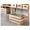 Ящик - IKEA KNAGGLIG, 46x31x25 см, светло-коричневый, КНАГГЛИГ ИКЕА (изображение №4)