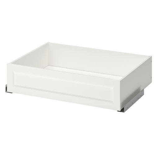 Ящик с фронтальной панелью - IKEA KOMPLEMENT, 75x58 см, белый КОМПЛИМЕНТ ИКЕА