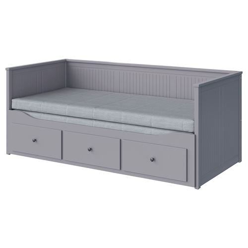 Кушетка - IKEA HEMNES/ÅGOTNES, 80x200 см, серый, Хемнэс/Оготнес ИКЕА